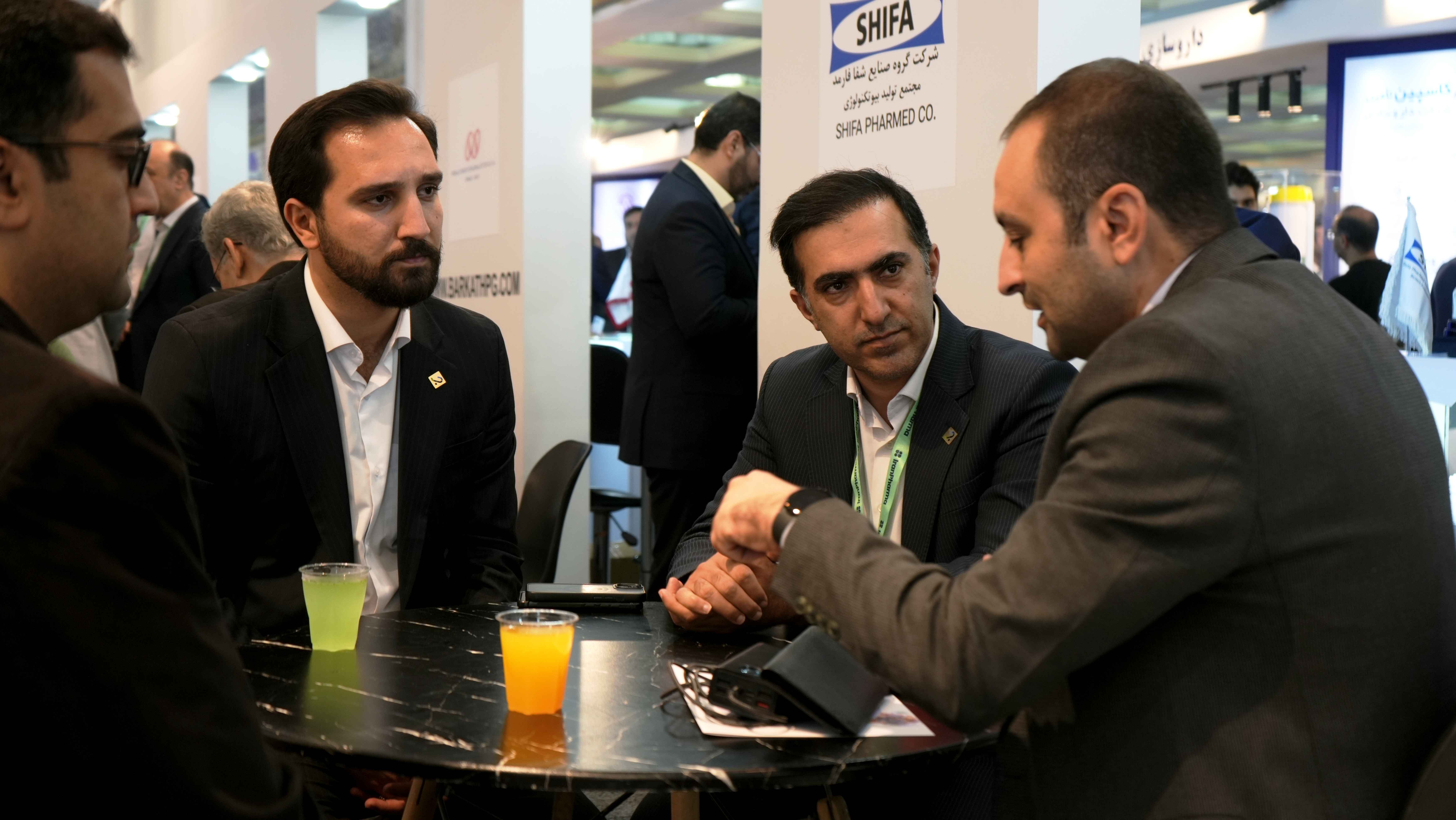 شهرک دارویی برکت در نمایشگاه ایران فارما فرصت های سرمایه گذاری خود را معرفی کرد